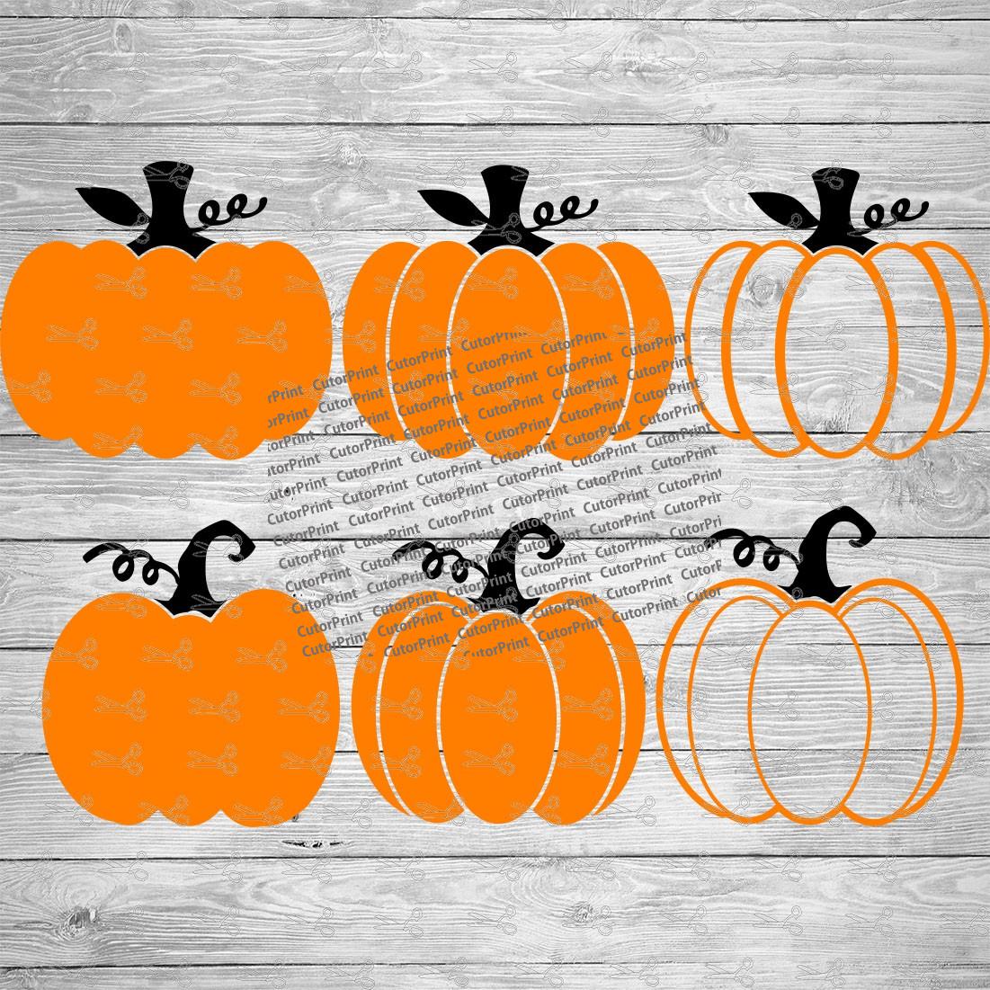 Pumpkin Bundle SVG,EPS & PNG Files - Digital Download files for Cricut