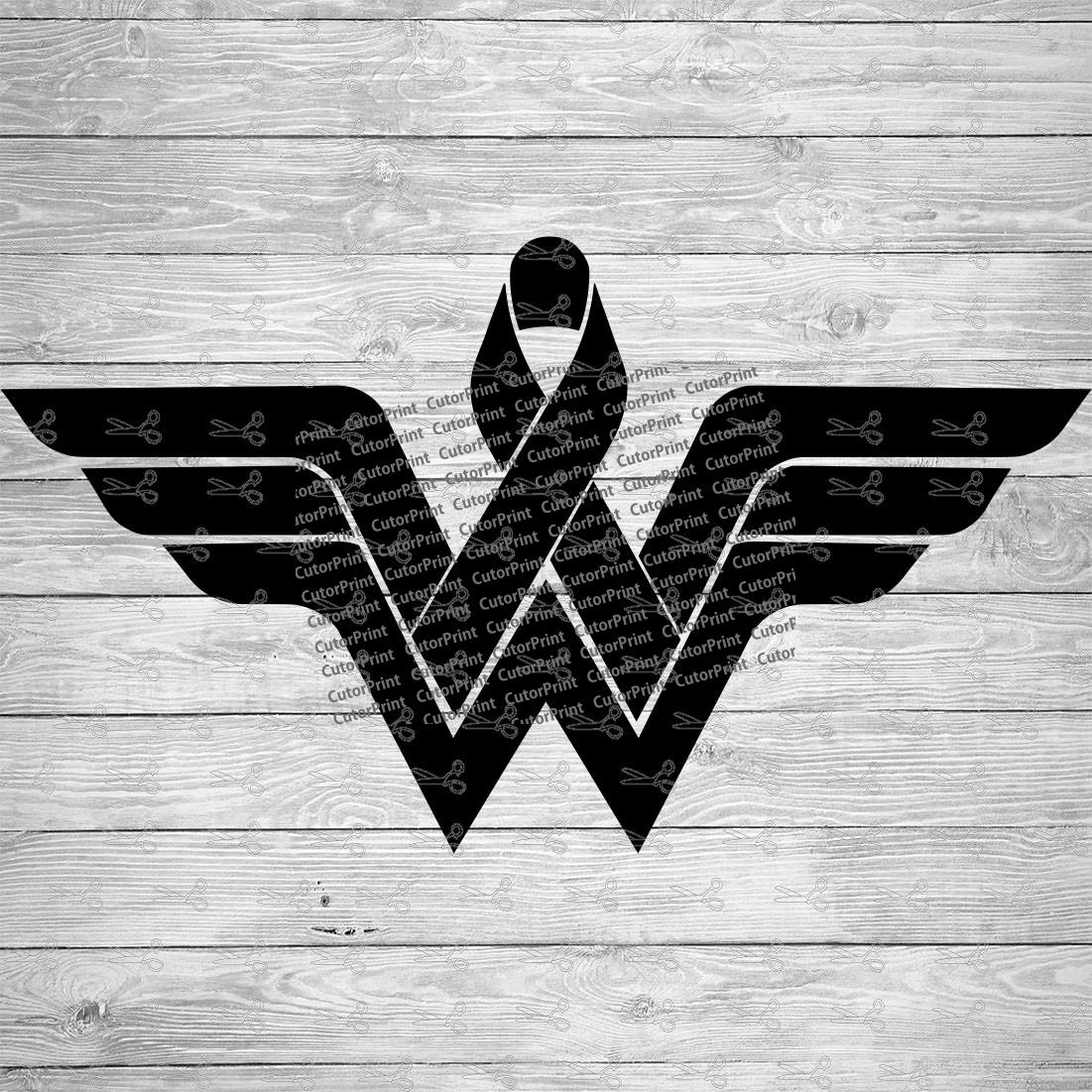 Wonder Woman Cancer Survivor SVG,EPS & PNG Files - Digital Download ...