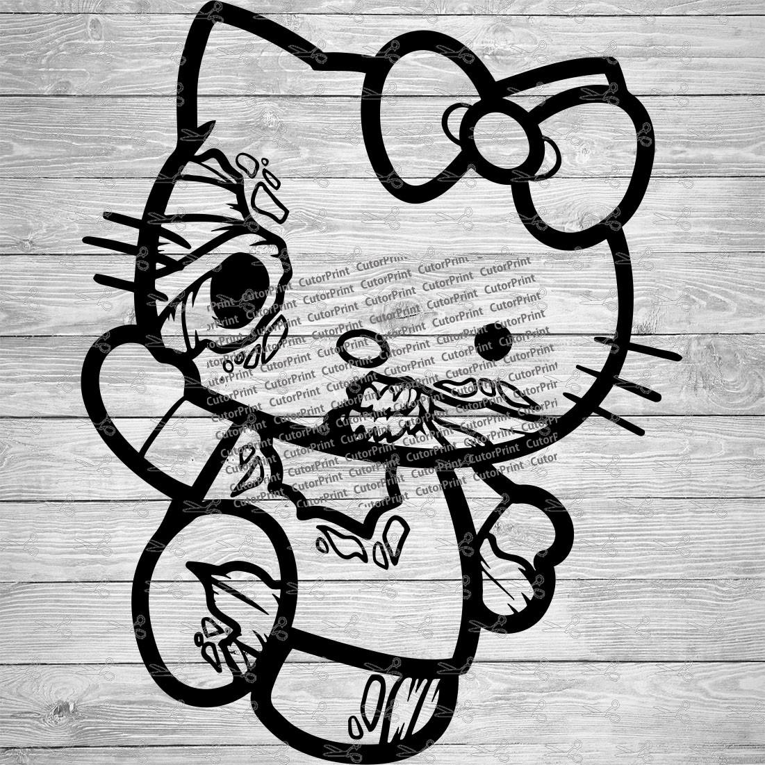 Zombie Hello Kitty - Hello Kitty - Dead Cute T-shirt - Free