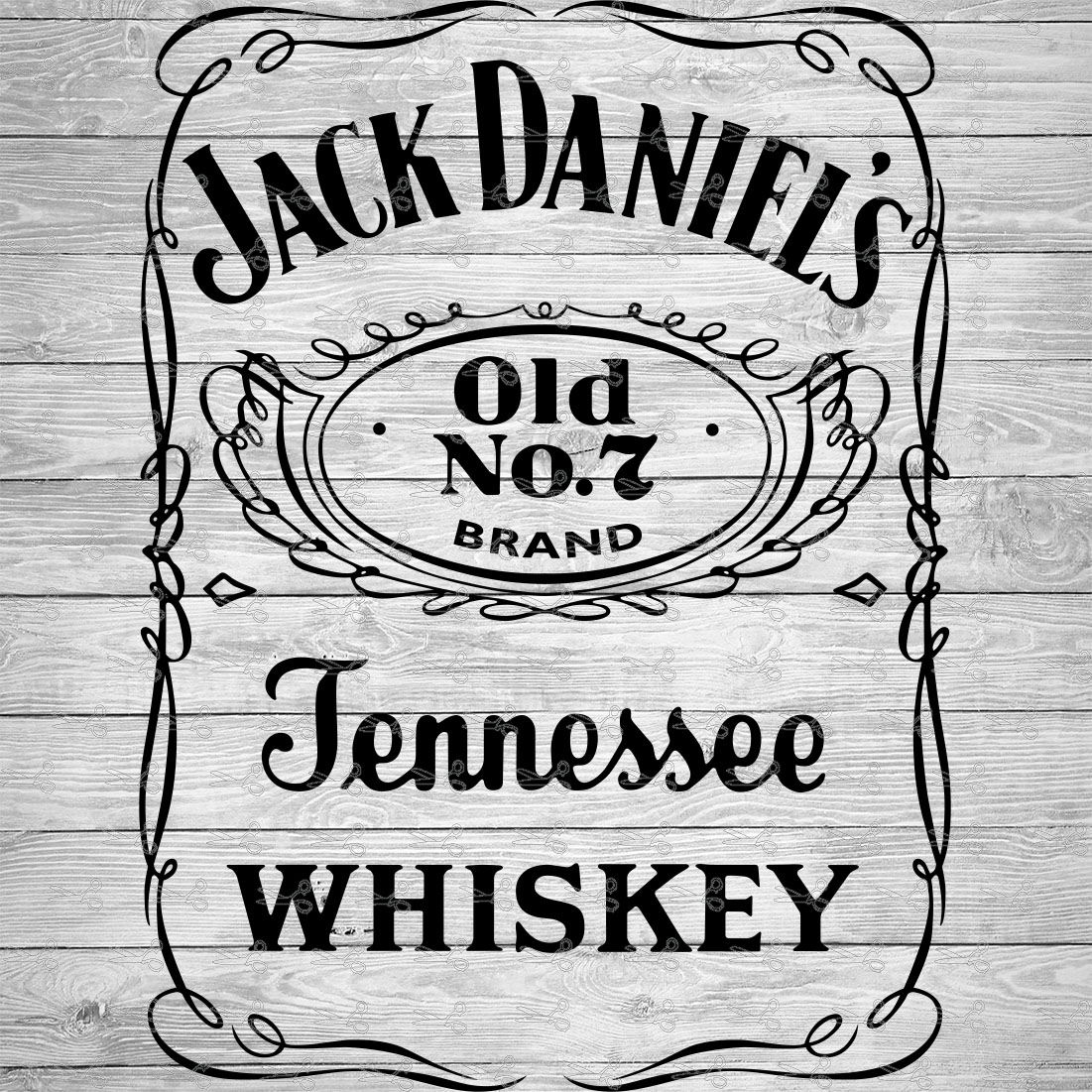 Jack Daniels Svg Whiskey Label Logo Cut File For Cricut Etsy | My XXX ...