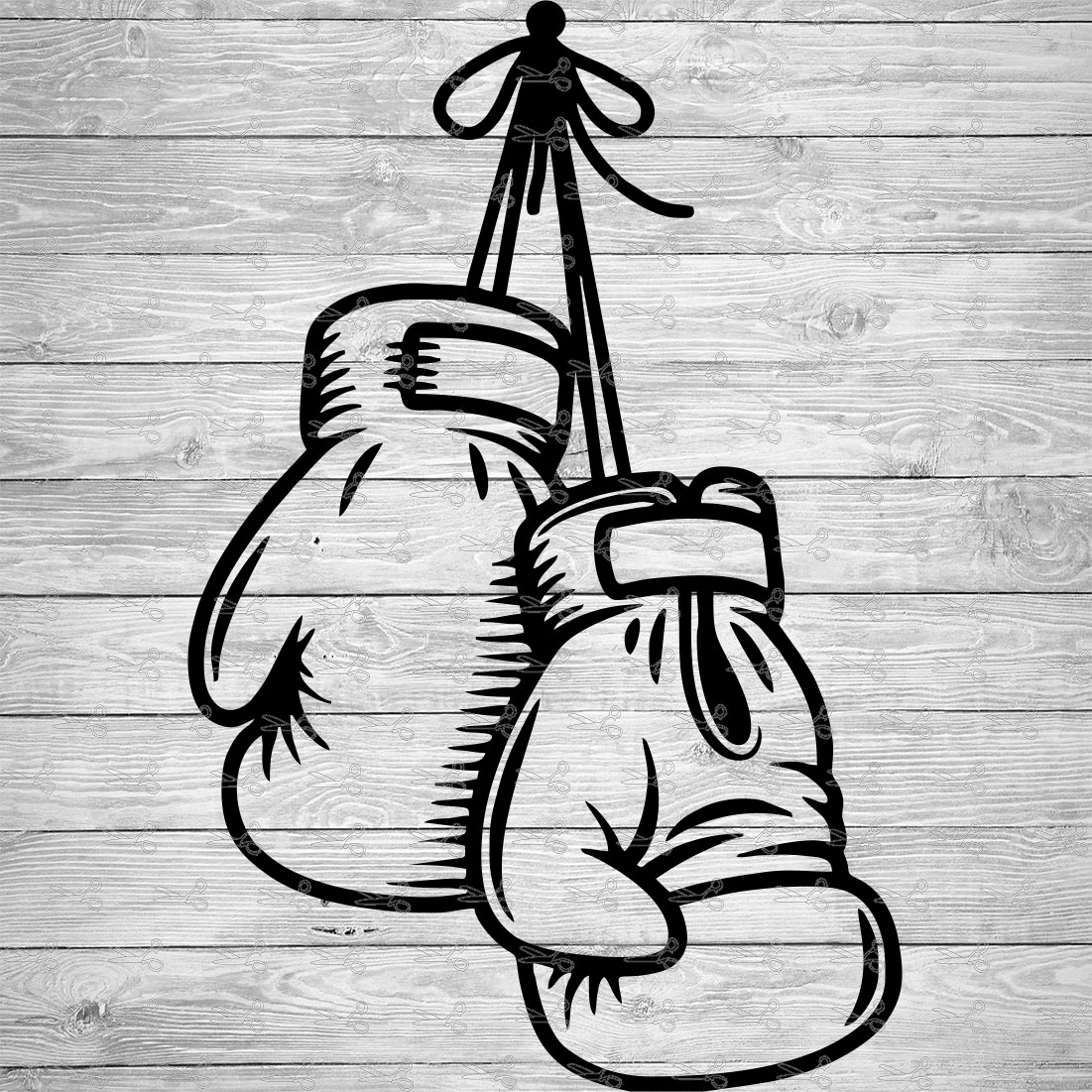 Hanging Boxing Gloves SVG,EPS & PNG Files Digital Download files for