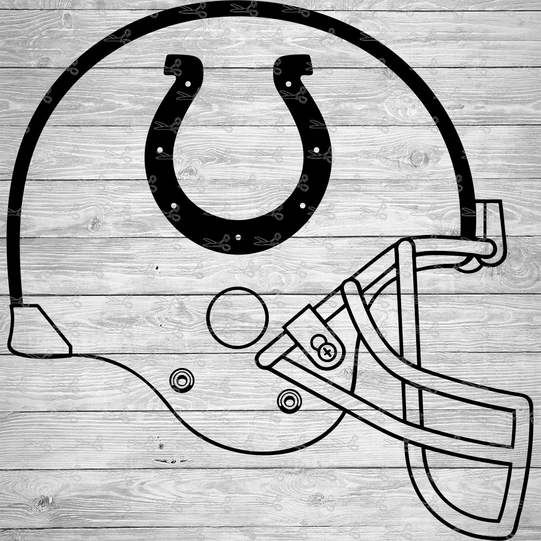 NFL Indianapolis Colts Logo Helmet SVG  Creative Design Maker –  Creativedesignmaker