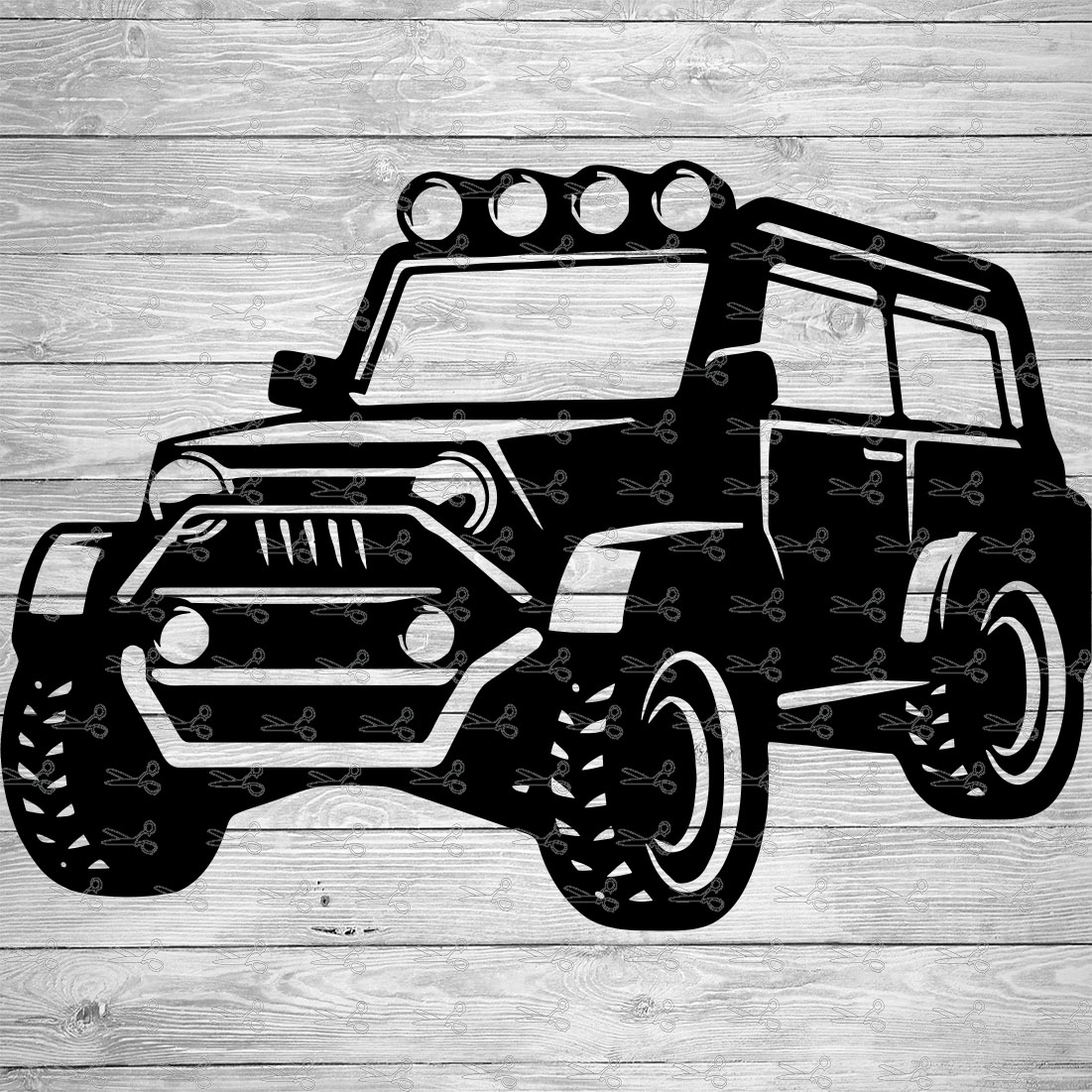 Off Road 4X4 SVG,EPS & PNG Files - Digital Download files for Cricut ...