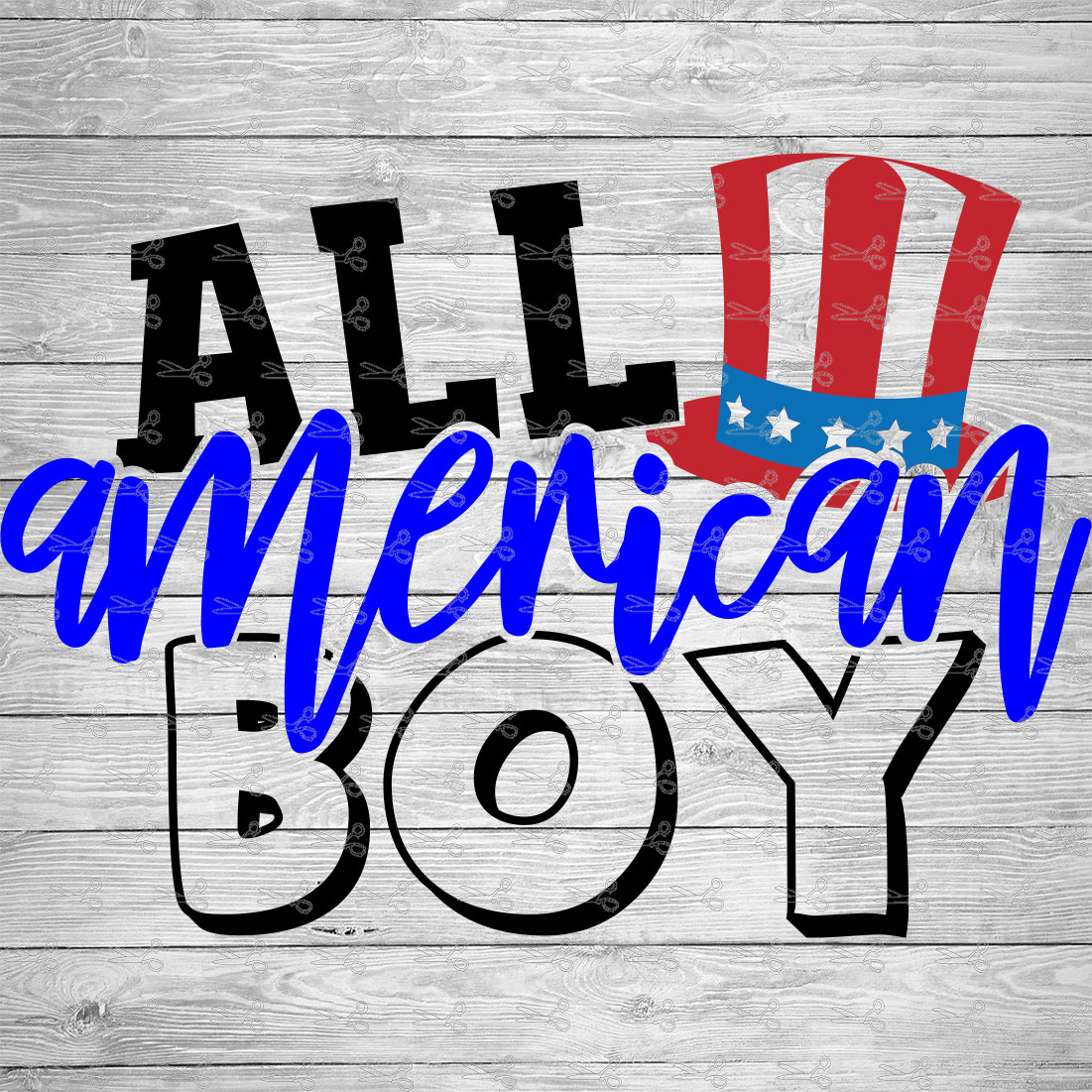 All American Boy SVG,EPS &amp; PNG Files - Digital Download files for ...