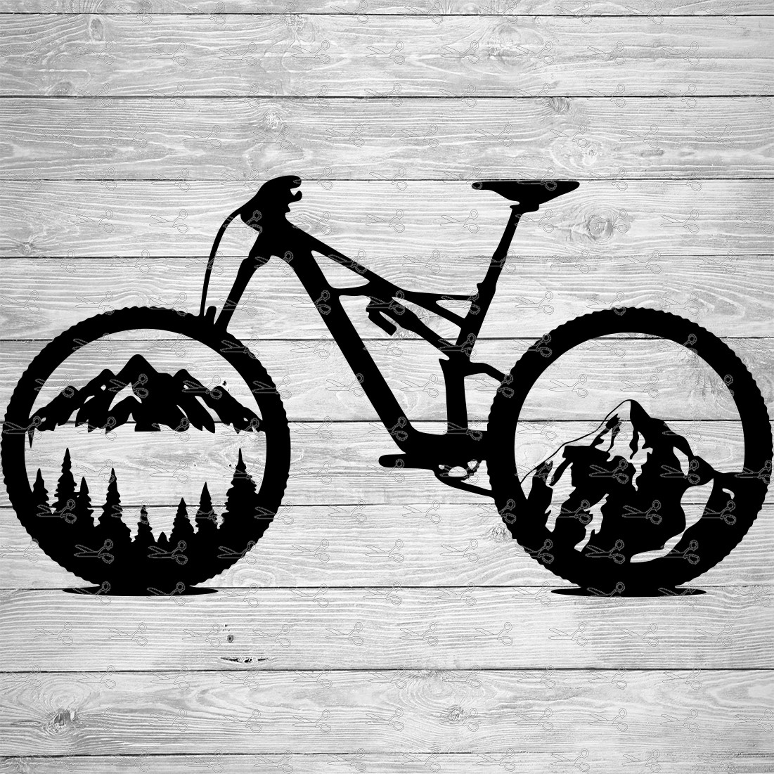 Nature Bike SVG,EPS & PNG Files - Digital Download files for Cricut ...